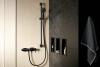 Hansgrohe Tecturis E Jednouchwytowa bateria prysznicowa natynkowa czarny mat 73620670